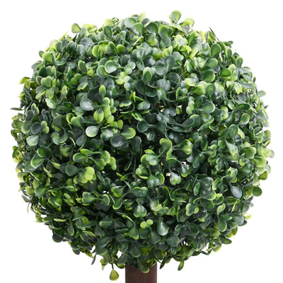 VIDAXL Künstliche Pflanze mit Topf Buxus Bol Formation 118 cm Grün