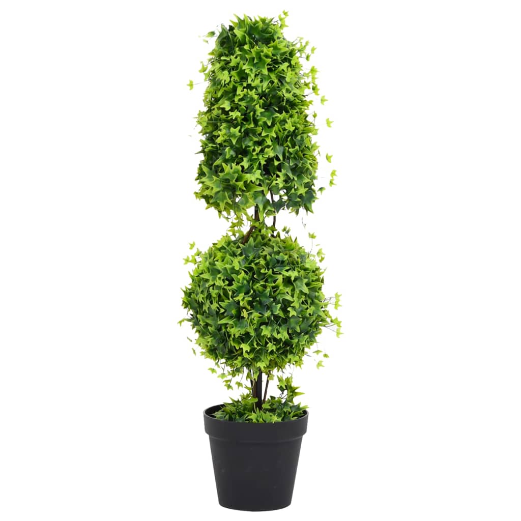 Vidaxl Künstliche Pflanze mit Topf Buxus 100 cm Grün