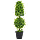 Vidaxl Künstliche Pflanze mit Topf Buxus 100 cm Grün