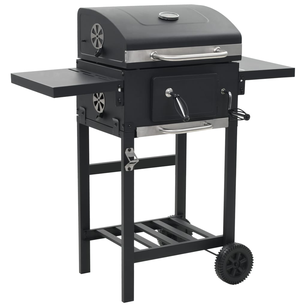 Vidaxl-Pizzaofen und Grill 3-in-1 Schwarz