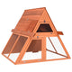 VIDAXL -Kaninchenhütte 152x127x109,5 cm Festkieferholz
