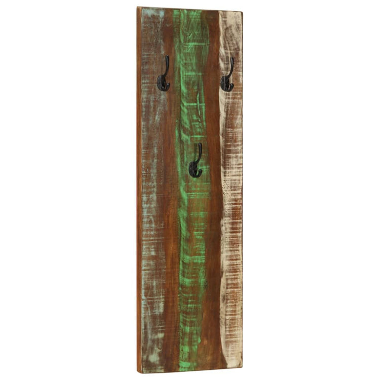VIDAXL -Wandhaube Stellen 2 PCs 36x3x110 cm Festes Recyclingholz