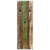 VIDAXL -Wandhaube Stellen 2 PCs 36x3x110 cm Festes Recyclingholz