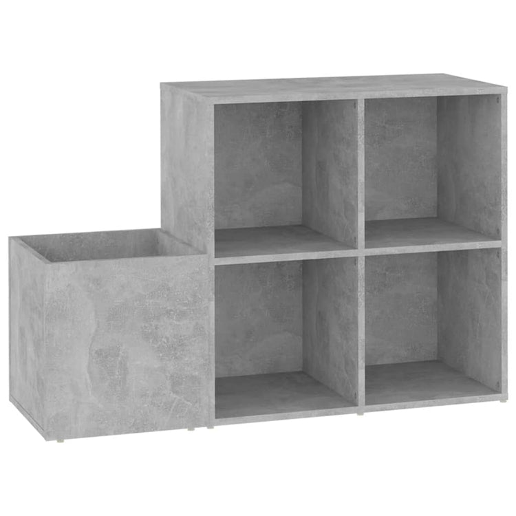 VIDAXL -Speicherschrank 105x35.5x70 cm verarbeiteter Holzbetonglijs
