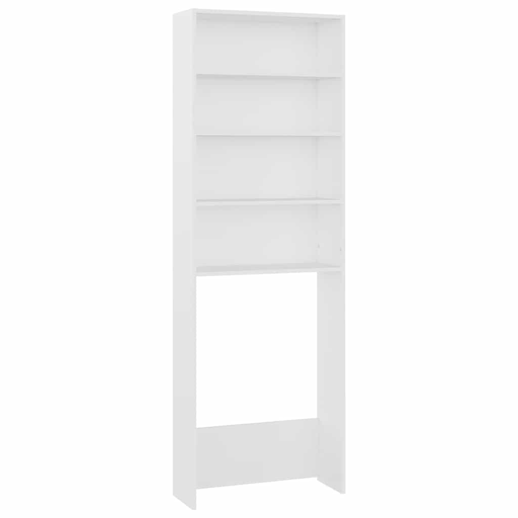 Vidaxl Waschmaschinenschrank 64x24x190 cm Weiß