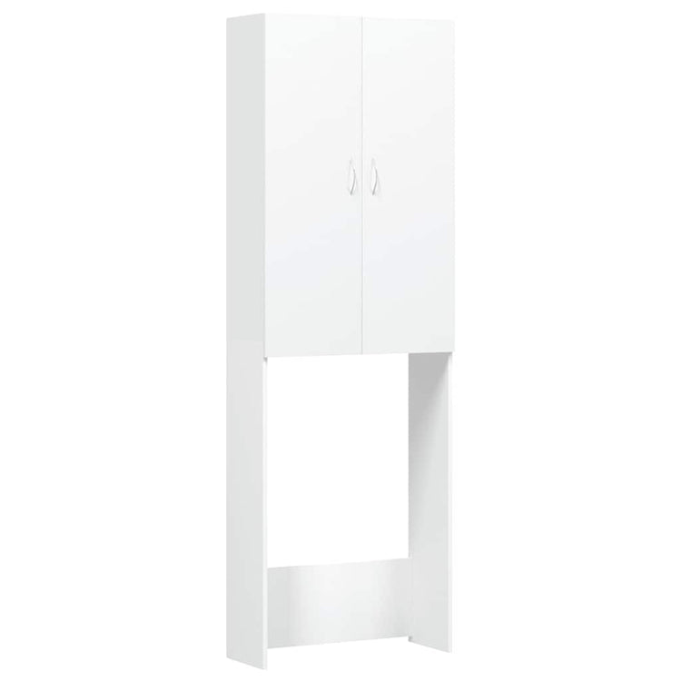 Vidaxl Waschmaschinenschrank 64x25.5x190 cm Weiß