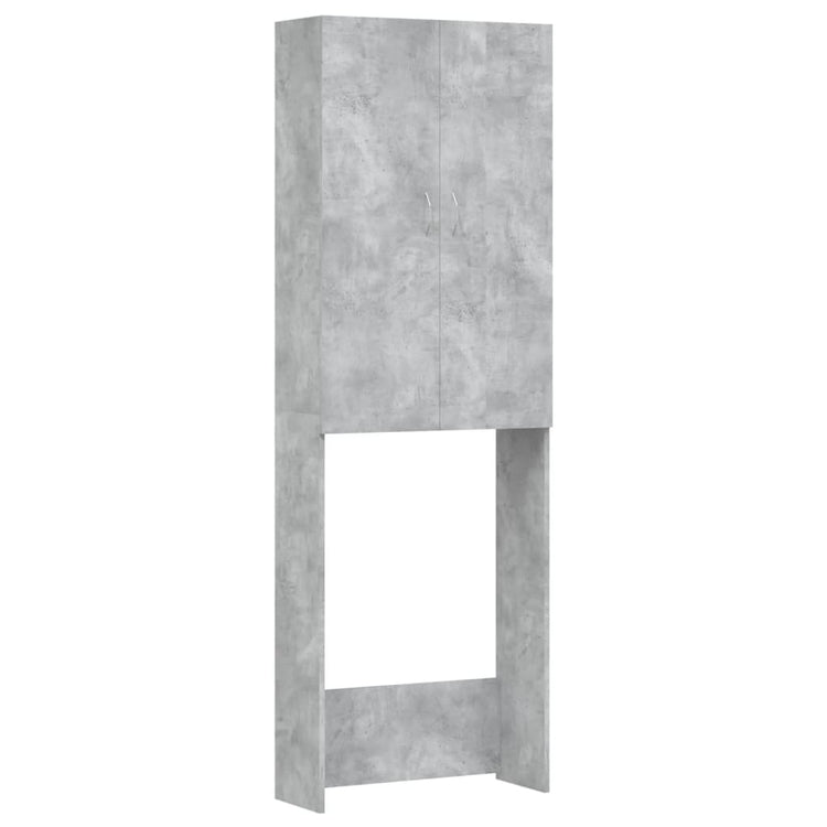 Vidaxx Waschmaschinenschrank 64x25,5x190 cm betongrau