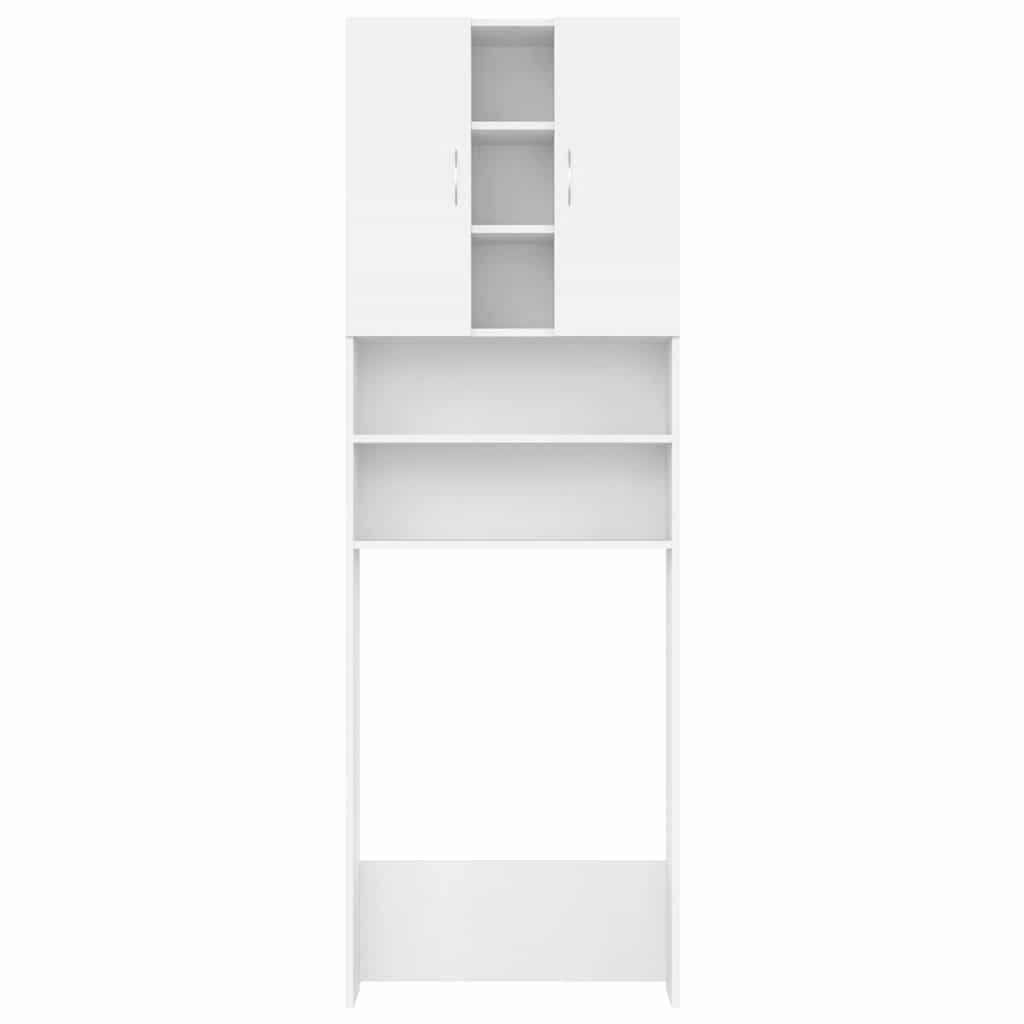 Vidaxl Waschmaschinenschrank 64x25.5x190 cm Weiß