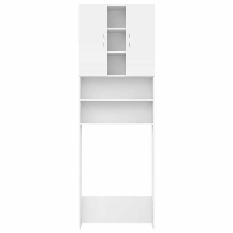 Vidaxl Waschmaschinenschrank 64x25.5x190 cm Weiß