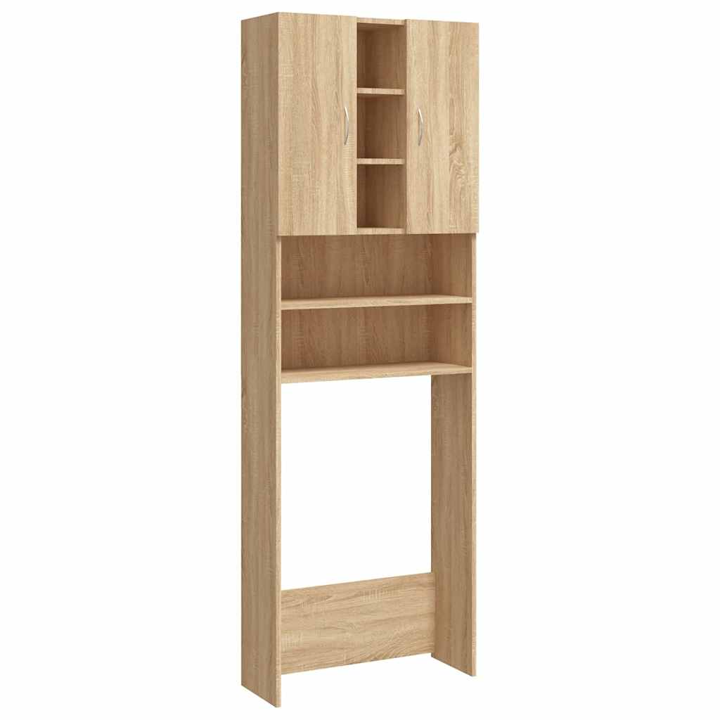 VIDAXL WASH MACHINET CHEINET 64X25.5X190 CM SONOMA EAK -COLDED