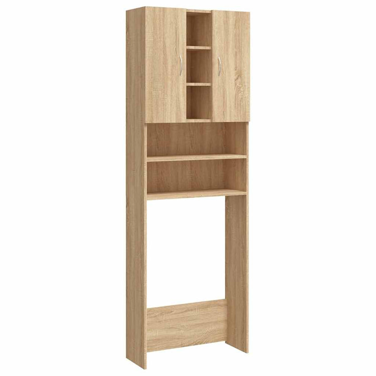 VIDAXL WASH MACHINET CHEINET 64X25.5X190 CM SONOMA EAK -COLDED