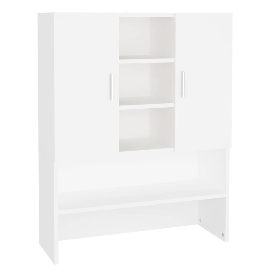Vidaxl Waschmaschinenschrank 70,5 x 25,5 x 90 cm Weiß