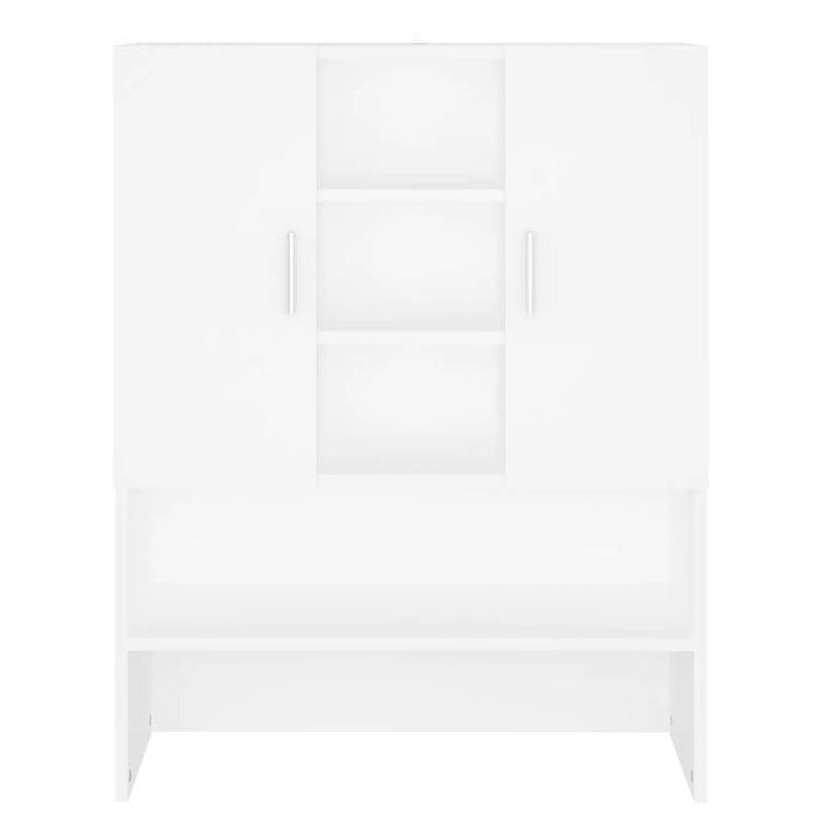 Vidaxl Waschmaschinenschrank 70,5 x 25,5 x 90 cm Weiß