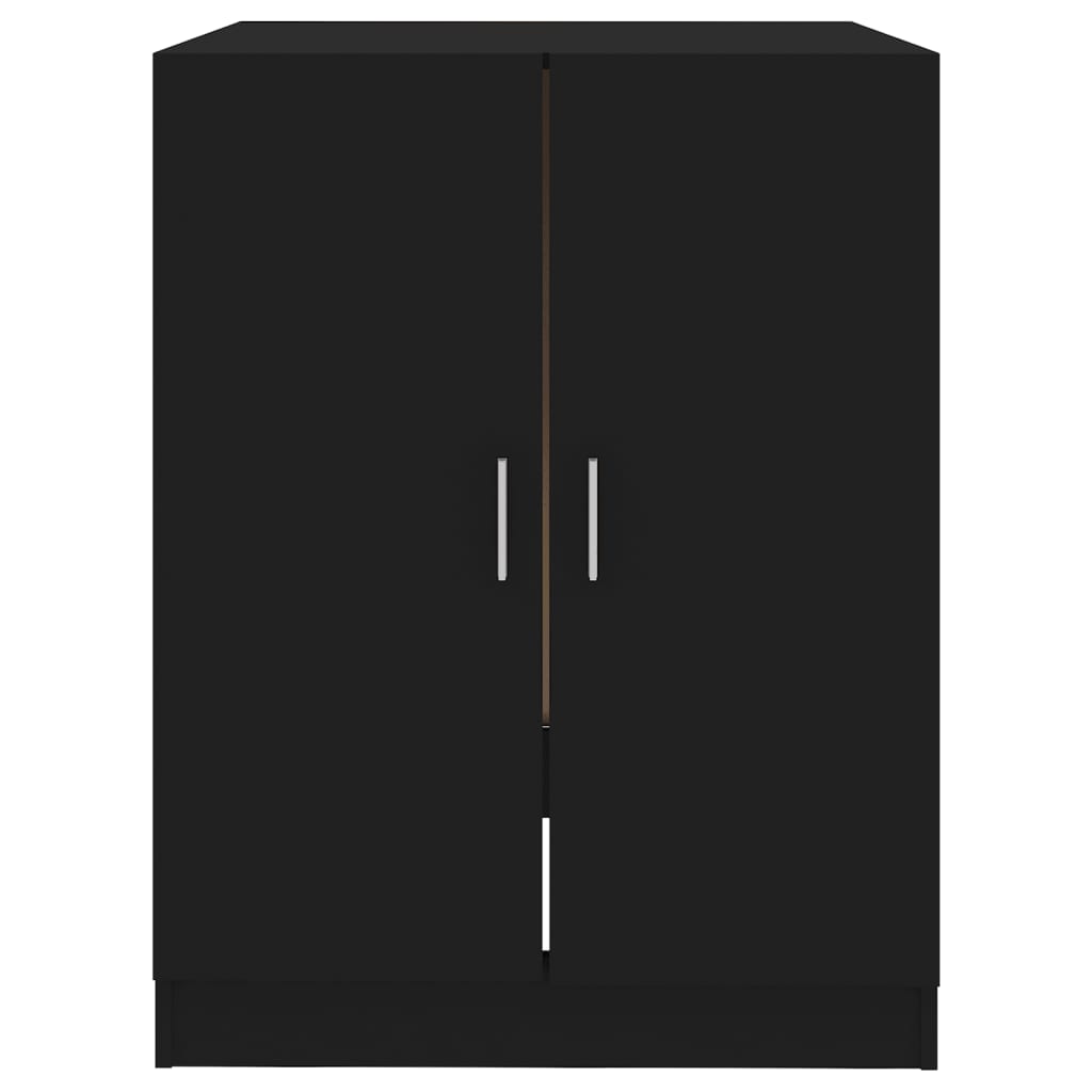 Vidaxl Waschmaschinenschrank 71x71.5x91.5 cm Schwarz