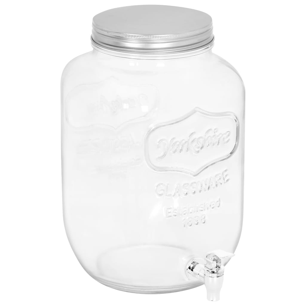 Vidaxl trank Dispenser 8050 ml Glas