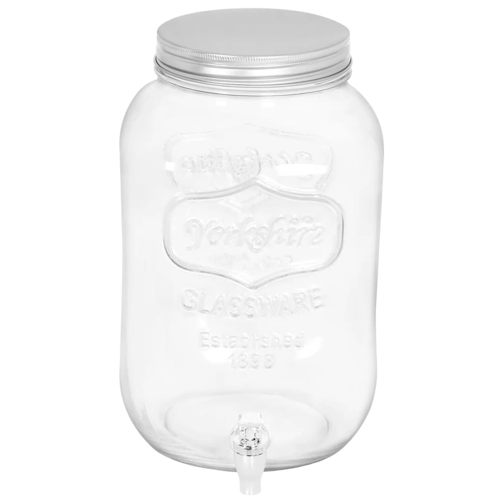 Vidaxl trank Dispenser 8050 ml Glas