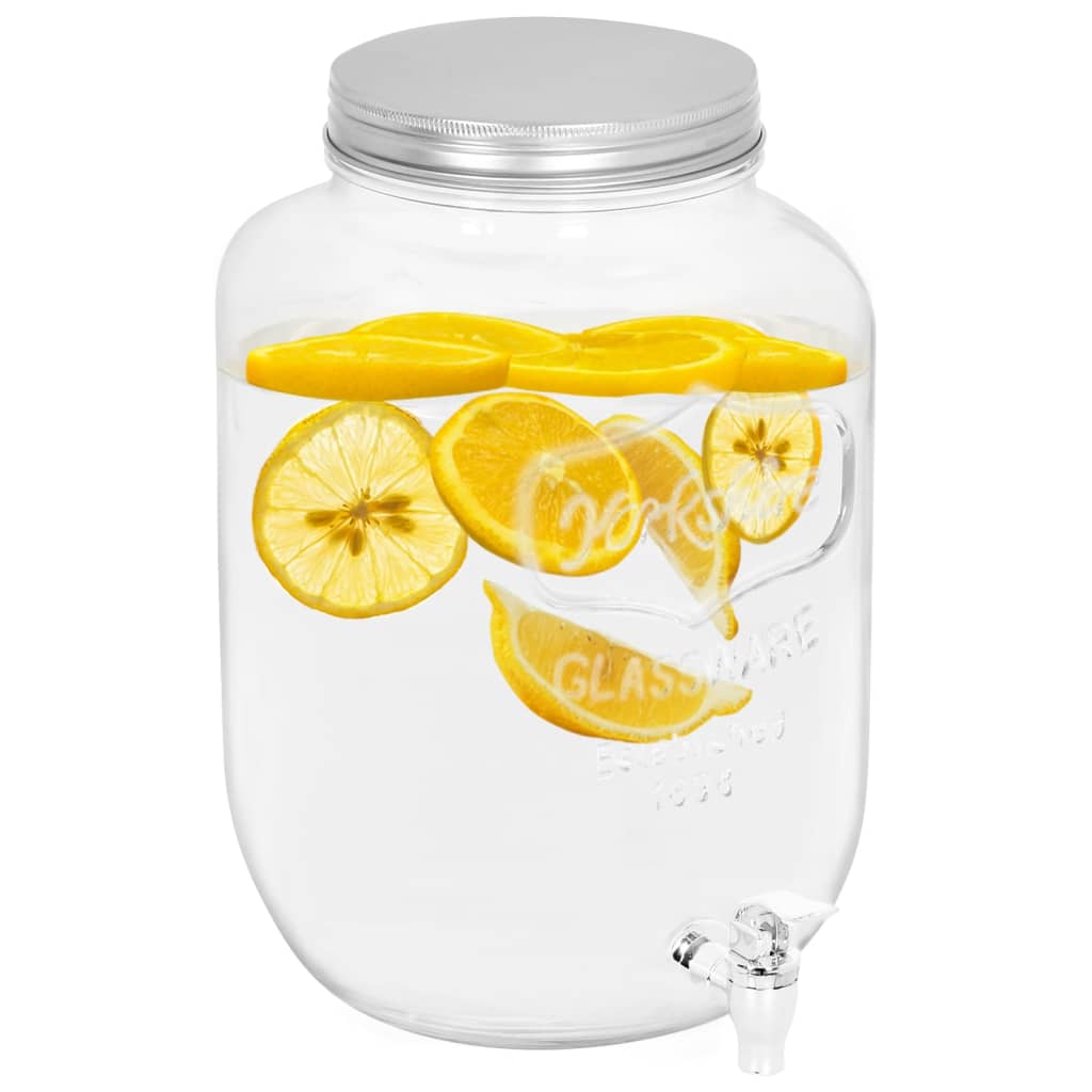Vidaxl trank Dispenser 8050 ml Glas