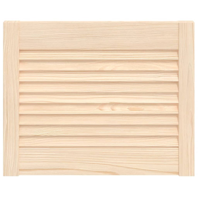 VIDAXL -Schranktür mit Lamellen 39,5 x 49,4 cm Festkiefer