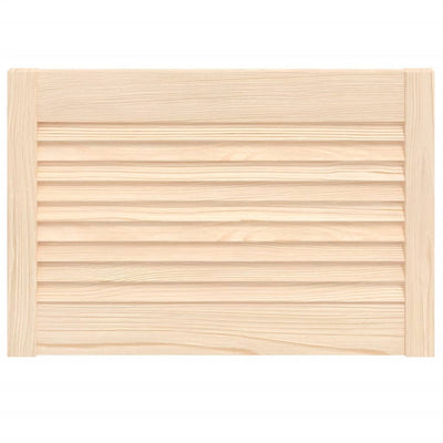 VIDAXL -Schranktür mit Lamellen 39,5 x 59,4 cm Festkiefer