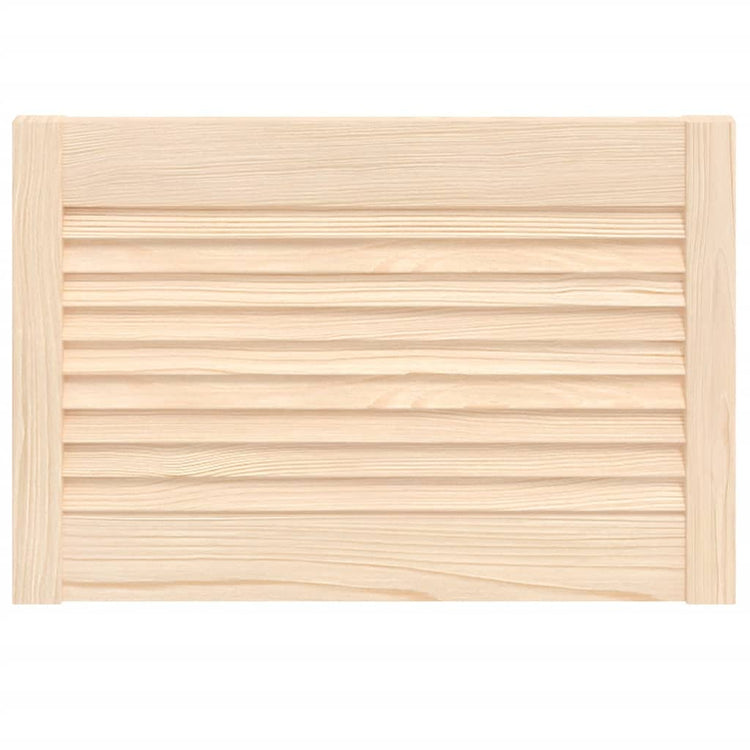 VIDAXL -Schranktür mit Lamellen 39,5 x 59,4 cm Festkiefer