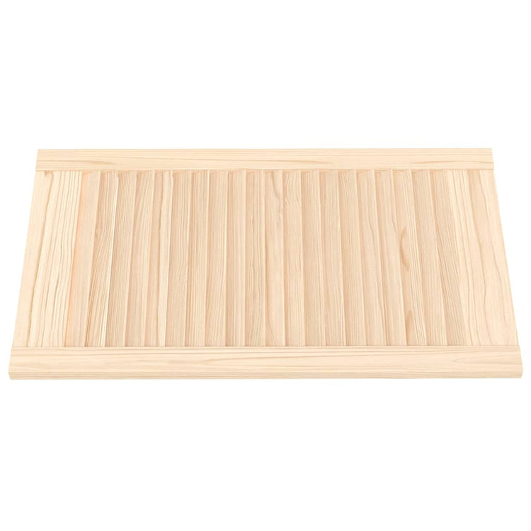 VIDAXL -Schranktüren mit Lamellen 4 -Stcs 69x39.4 cm Festkiefer