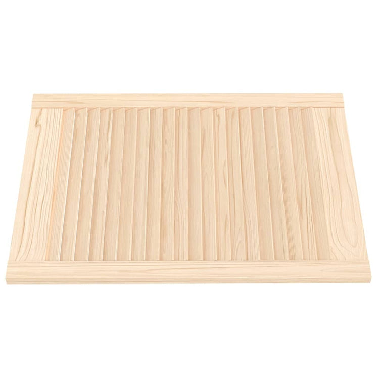 VIDAXL -Schranktüren mit Lamellen 4 -PCs 69 x 49,4 cm Festkiefer