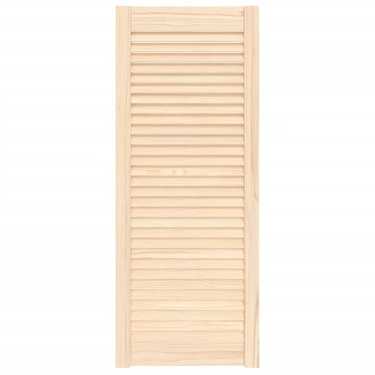 VIDAXL -Schranktür mit Lamellen 99,3 x 39,4 cm Festkiefer