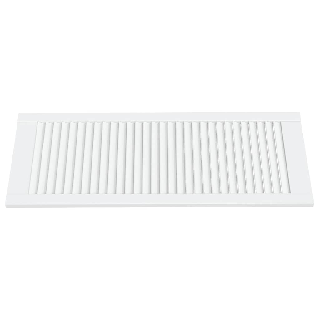 VIDAXL -Schranktüren mit Lamellen 4 Stcs 99,3 x 39,4 cm Gwitrenenhout