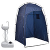 Vidaxl Camping -Wachs mit Zelt tragbar 20 l