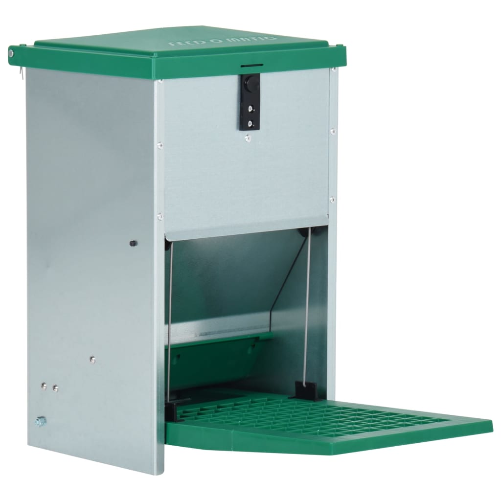 VIDAXL POULRY FEED BIN Automatisch mit Pedal 8 kg