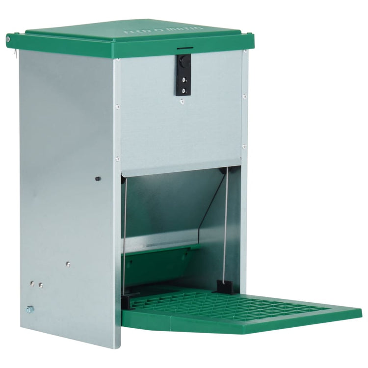 VIDAXL POULRY FEED BIN Automatisch mit Pedal 8 kg