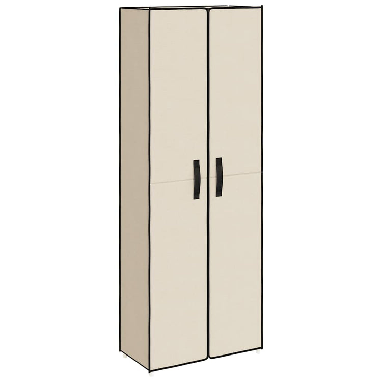 VIDAXL -Schuhschrank 60x30x166 cm Stoffcreme -Colored