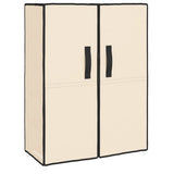 VIDAXL -Schuhschrank 60x28x90 cm Stoffcreme -Colored - afbeelding 2