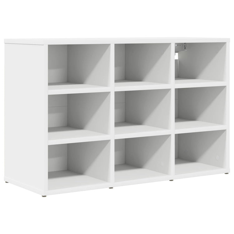 Vidaxx Schuhschrank mit Regal weiß 77,5 x 30 x 51 cm Holzwerkstoff
