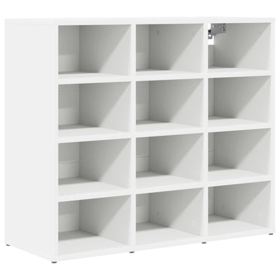 Vidaxx Schuhschrank mit Regal weiß 77,5 x 30 x 67 cm Holzwerkstoff