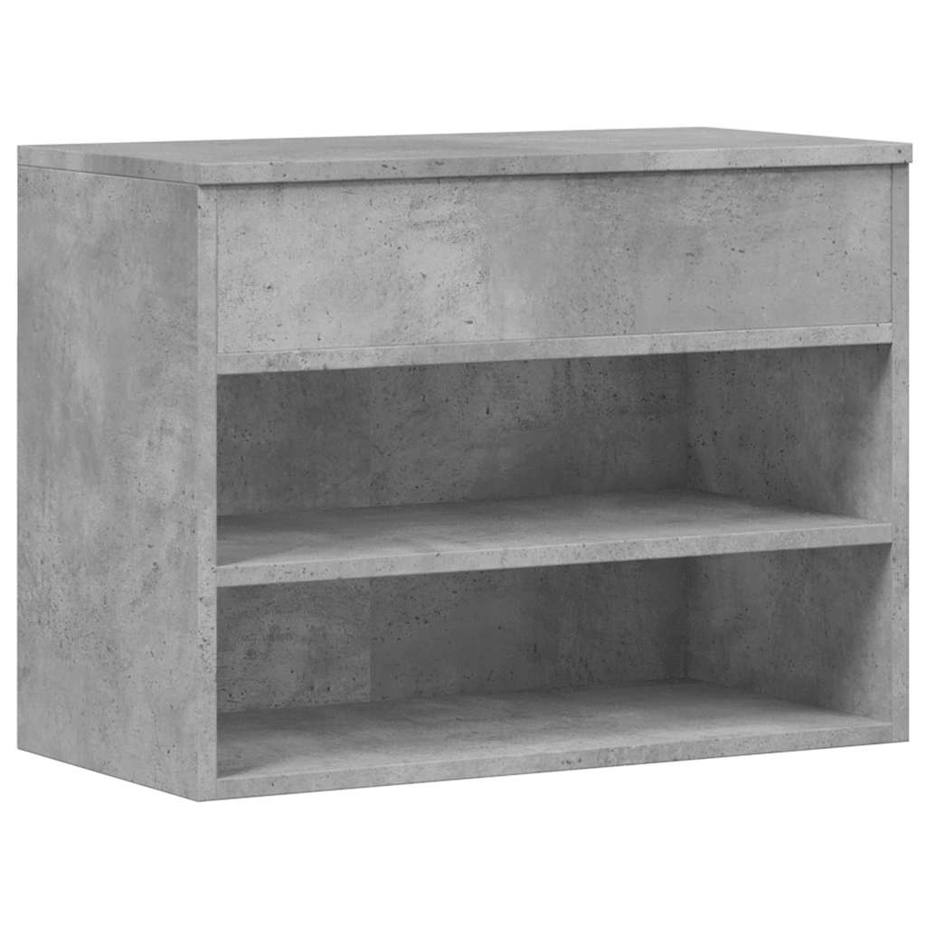 Vidaxl Schuhe Bank 60x30x45 cm verarbeiteter Holzbetrijs