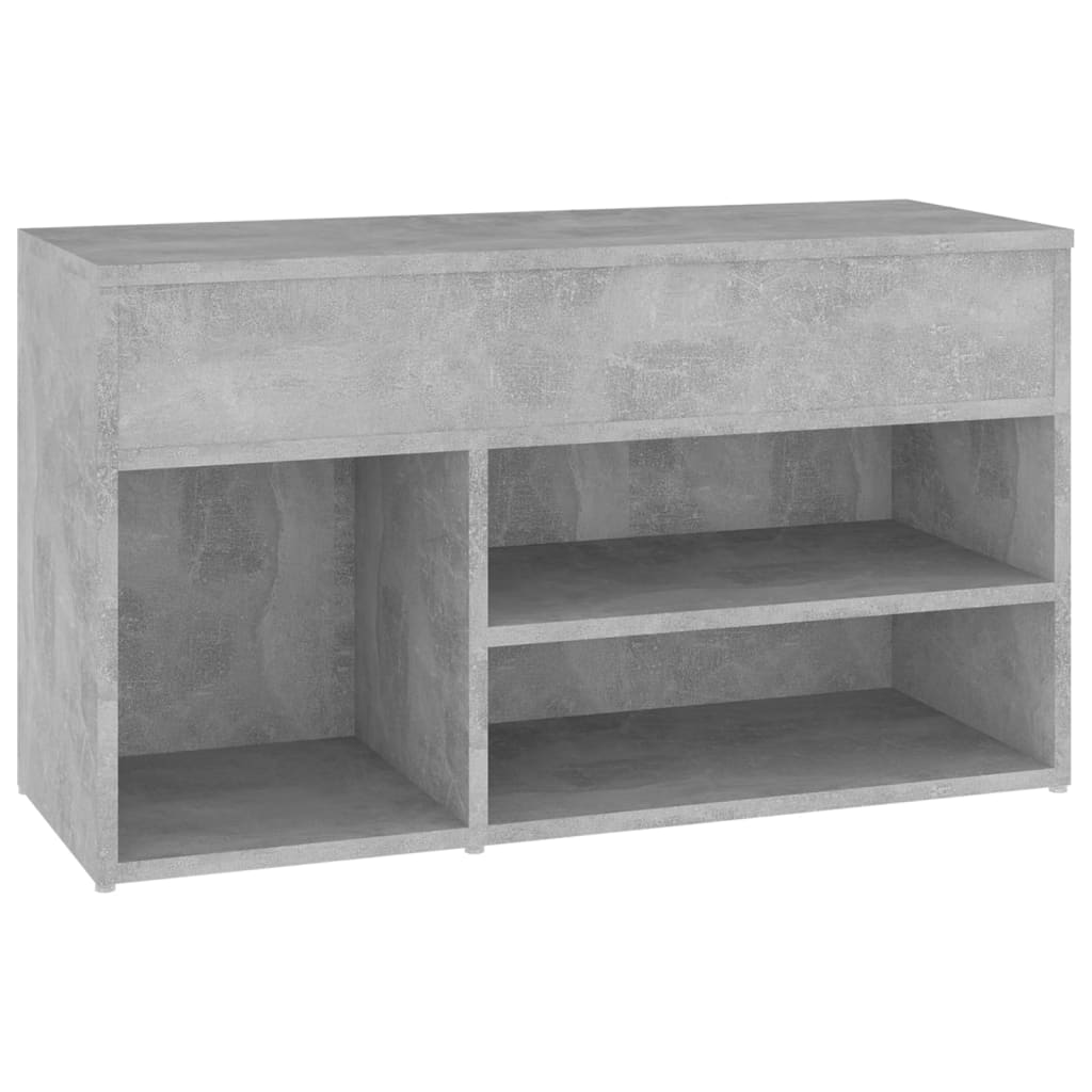 Vidaxl Schuhe Bank 80x30x45 cm verarbeiteter Holzbetrijs