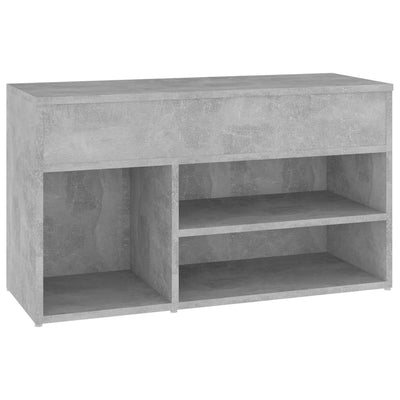 Vidaxl Schuhe Bank 80x30x45 cm verarbeiteter Holzbetrijs