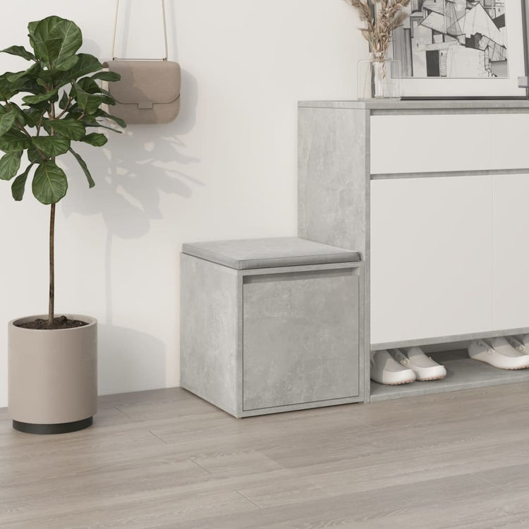 VIDAXL -Speicherbox mit Schublade 40,5 x 40 x 40 cm verarbeiteter Holzbetonpreis