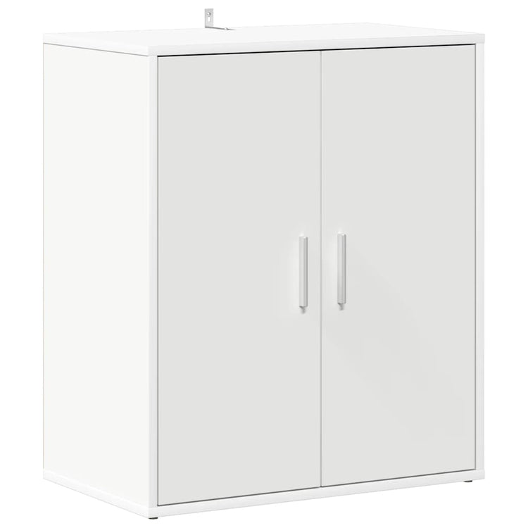 Vidaxl Schuhschrank 60x35x70 cm verarbeitetes Holz weiß