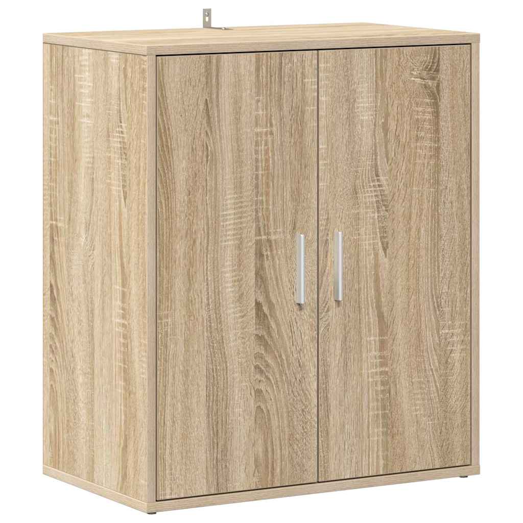 Vidaxl Schuhschrank 60x35x70 cm Propertiertes Holz Sonoma Eiche gefärbt