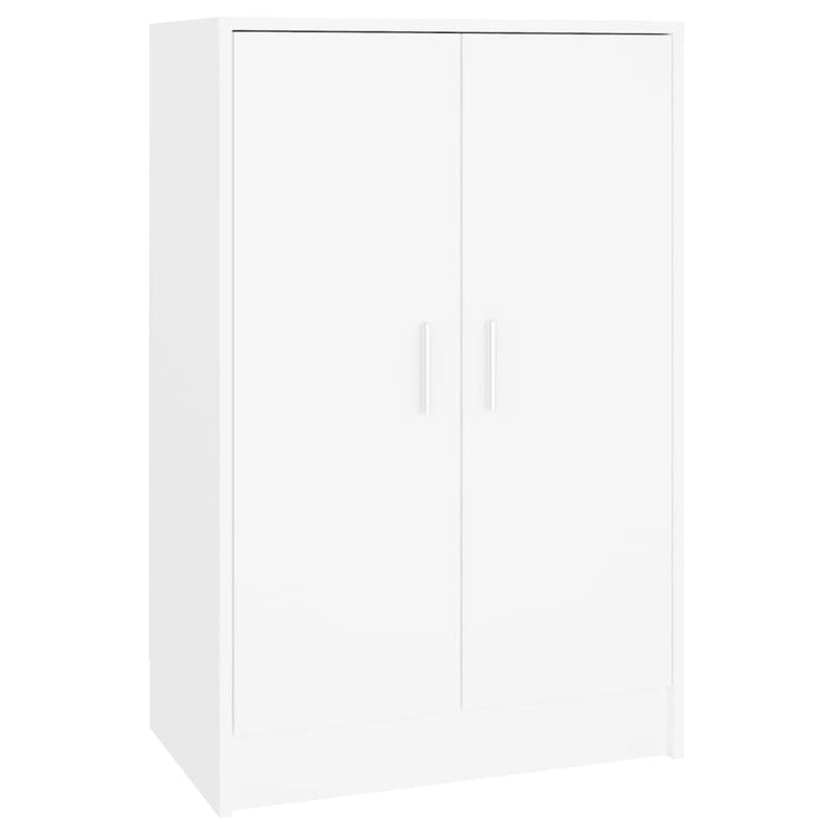 Vidaxl Schuhschrank 60x35x92 cm verarbeitetes Holz weiß