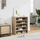 Vidaxl Schuhschrank 60x35x70 cm Propertiertes Holz Sonoma Eiche gefärbt