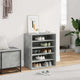 VIDAXL -Schuhschrank 60x35x70 cm verarbeiteter Holzbetonglijs