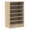 Vidaxl Schuhschrank 60x35x92 cm Propertiertes Holz Sonoma Eiche gefärbt