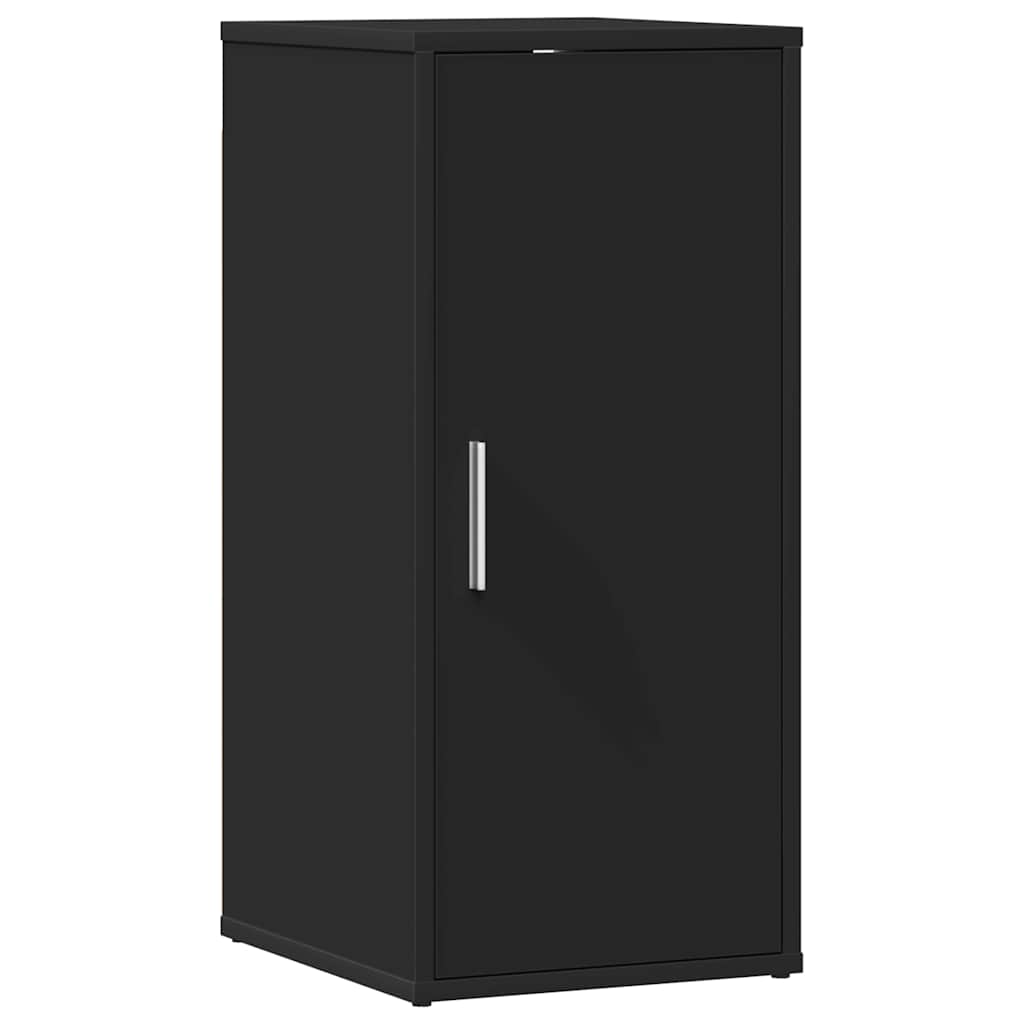 Vidaxl Schuhschrank 32x35x70 cm propertiertes Holzschwarz