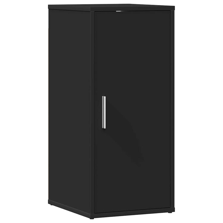 Vidaxl Schuhschrank 32x35x70 cm propertiertes Holzschwarz