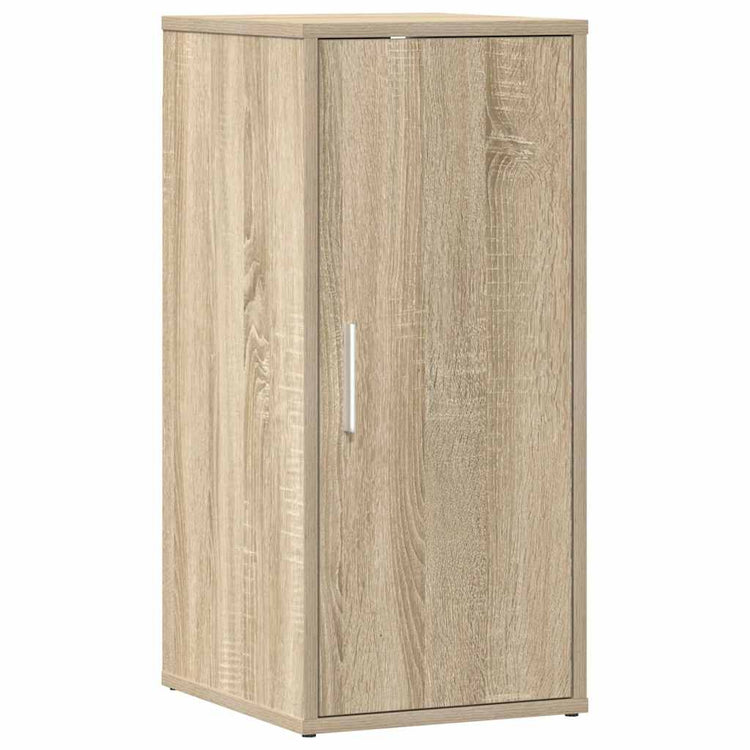 VIDAXL -Schuhschrank 32x35x70 cm Spanplatten Sonoma Eiche farbig