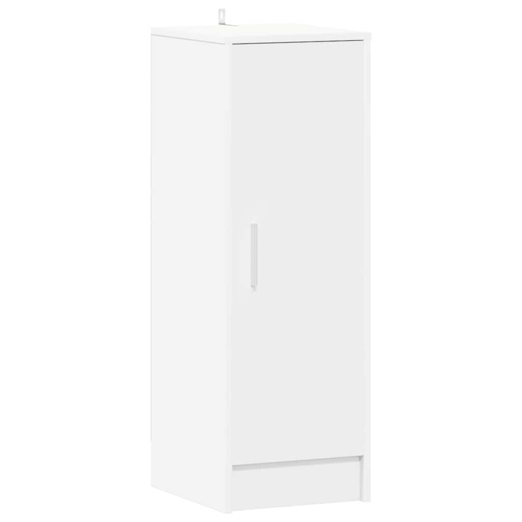 Vidaxl Schuhschrank 32x35x92 cm verarbeitetes Holz weiß