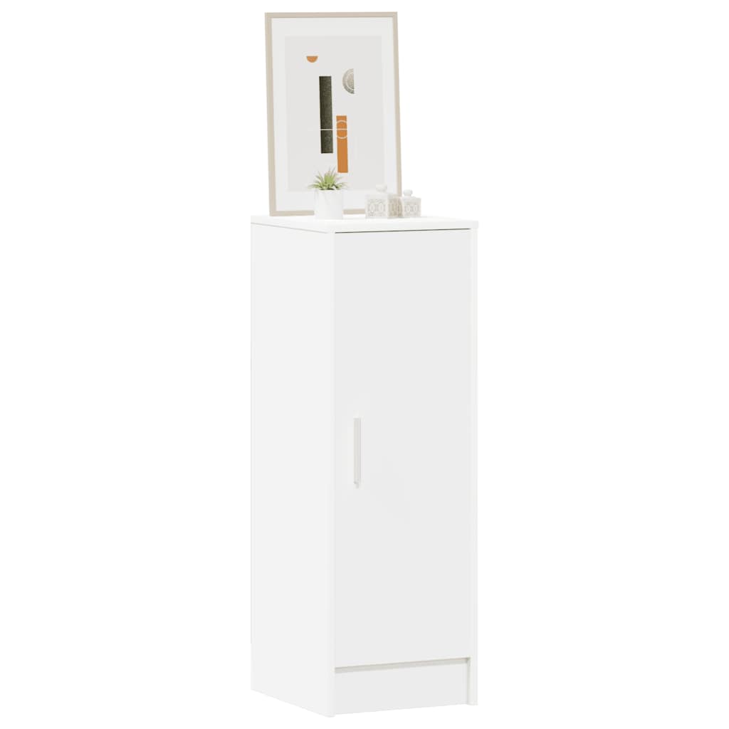 Vidaxl Schuhschrank 32x35x92 cm verarbeitetes Holz weiß